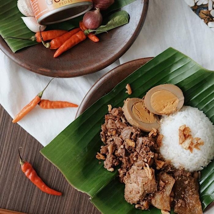 

Gdh Gudeg Kaleng Bu Tjitro Varian Komplet Original Pedas Paket Hemat - Isi 4Pcs