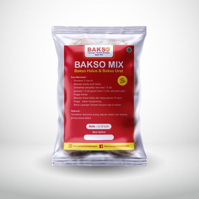 

Ger Bakso Lapangan Tembak Senayan - Bakso Mix isi 20