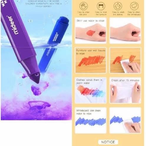 

Mideer Washable Marker Gratisongkir