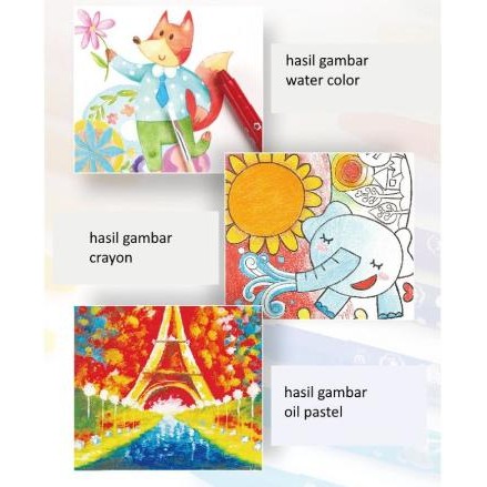 

Crayon Grasp / Silky Crayon / Water Soluble Crayon / Krayon Warna Gratisongkir