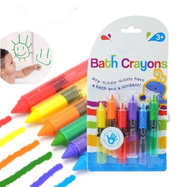 

Mainan Anak/Bayi Edukasi Bath Erasable Washable Crayon Colour Mewarna Gratisongkir