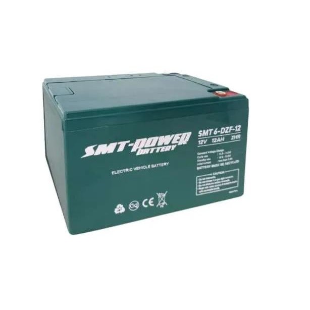 Aki Accu Baterai Kering Listrik Sepada Skuter Mobil Motor 12V 14Ah / Smt Power Smt 6Dzf12 12V 12Ah
