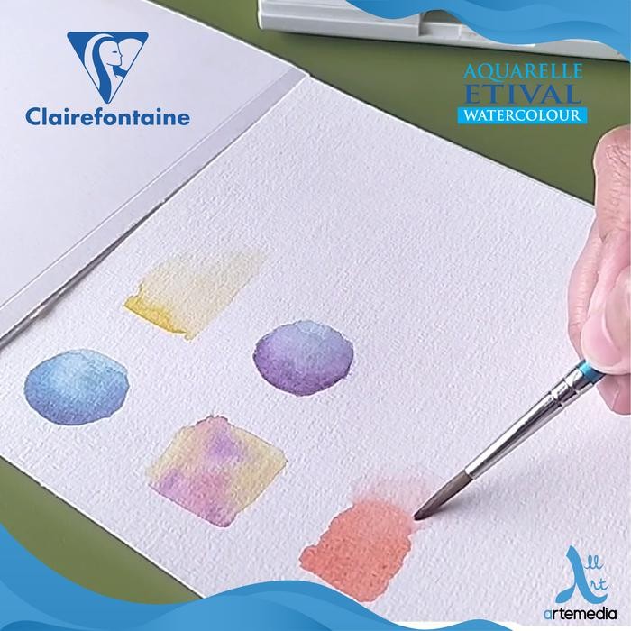 

Kertas Cat Air Clairefontaine Etival A4 Cold Pressed Watercolor Pad Gratisongkir