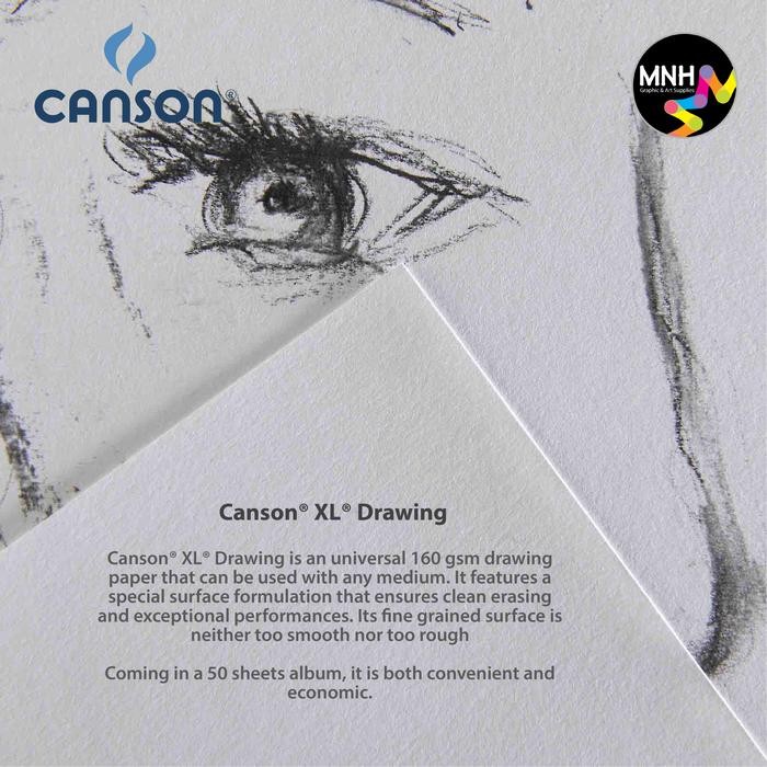 

Drawing Book Canson Xl 160G A3 - A5 Gratisongkir