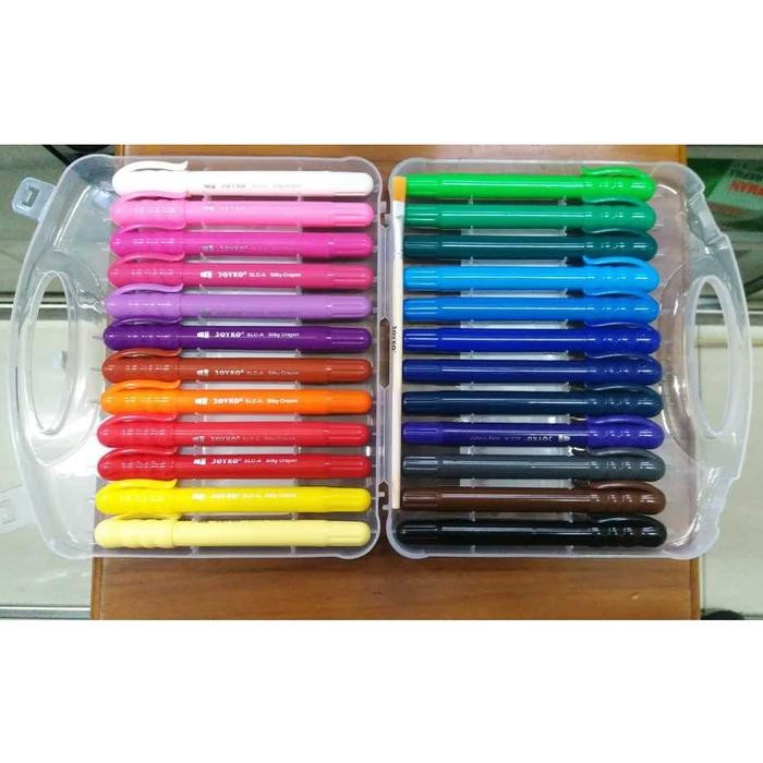 

Krayon Halus / Silky Crayon - Joyko Slc-A-24 24 Warna Gratisongkir