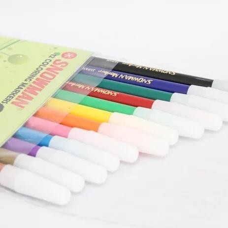 

Snowman Coloring Marker 24 Color Gratisongkir