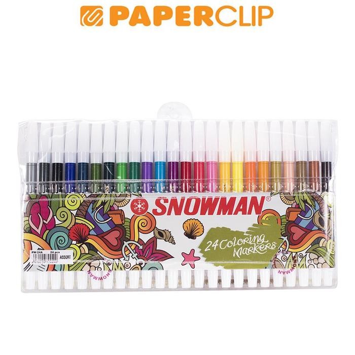 

Spidol Snowman Pw-24A 24Colour Gratisongkir