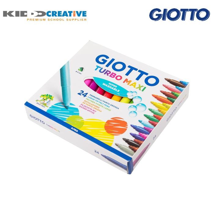 

Giotto Turbo Maxi Cardboard 24 Cols Gratisongkir