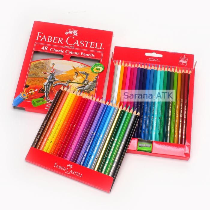 

Faber Castell Pensil Warna Cp Classic Pencils 48L - Set Gratisongkir