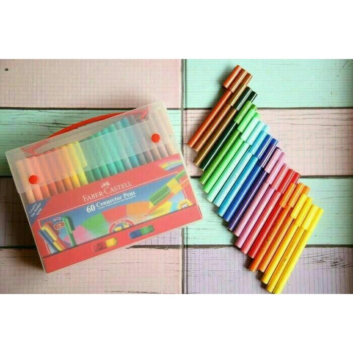 

Connector Faber Castell 60 Pcs Gratisongkir