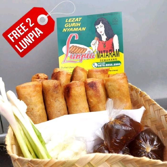 

Gdh Lunpia Goreng PO 10 pcs - Lunpia Mataram Semarang Lumpia
