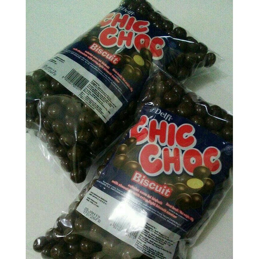 Ger Coklat Delfi Chic Choc Kiloan 500 Gram / Distributor Cokelat