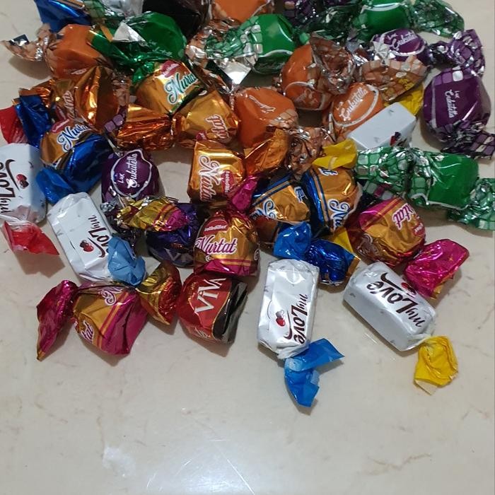 

Ger coklat turki 1kg mix coklat arab