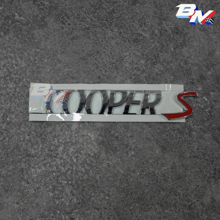 Bagus Mini Cooper Emblem Cooper S