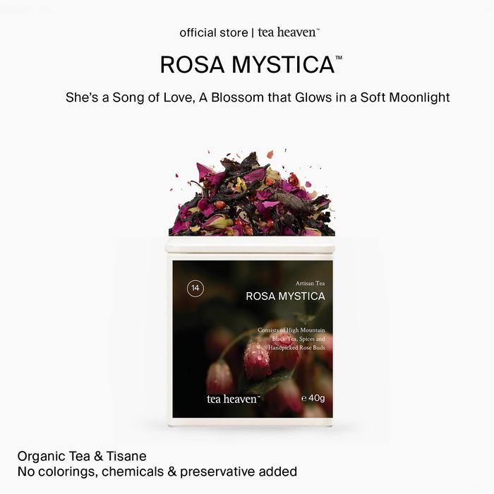 

Rosa Mystica Spiced Rose Black Tea Teh Hitam Mawar Artisan Tea Heaven