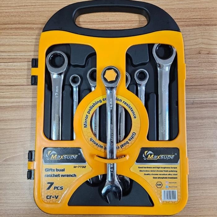 Belter Kunci Ring Pas Rachet Set 7 Pcs / Rachet Tekiro