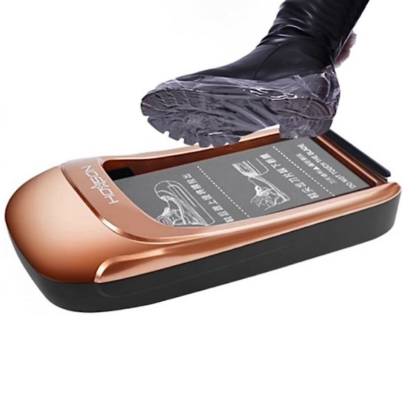 Shoe Cover Dispenser Disposable Waterproof Non-Slip Shoe Cover Dispenser Indoor Shoe Cover Pedal