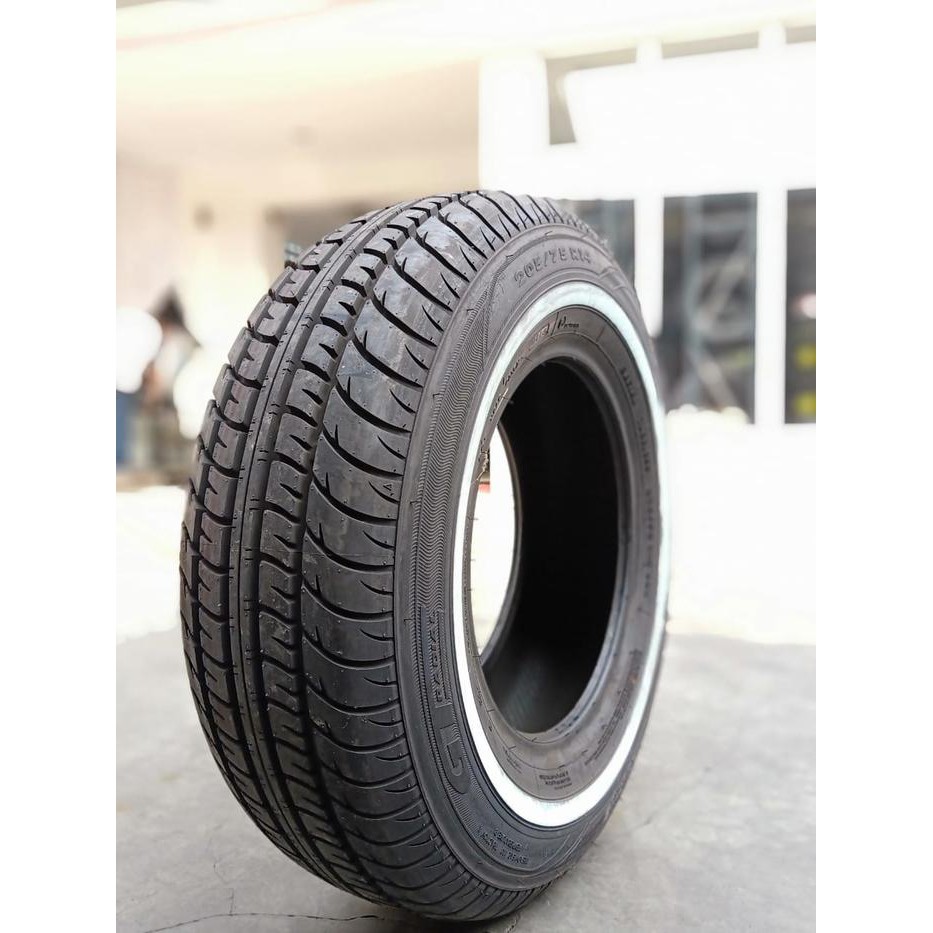 Ban Mobil Gt Radial Champiro Bxt Plus 205/75 R14 Wr - List Garis Putih High Quality
