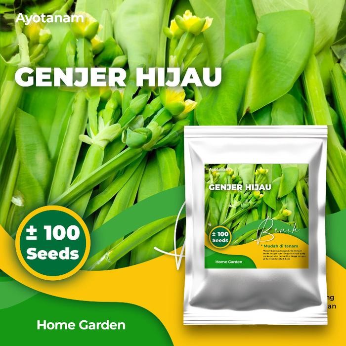 AYOTANAM Benih Genjer Hijau isi 100 Benih