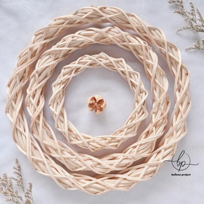 RING ROTAN HIASAN MAHAR KERAJINAN DEKORASI