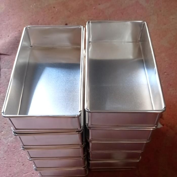 cetakan loyang kue brownies uk 20x10x5/loyang brownies/loyang bolu