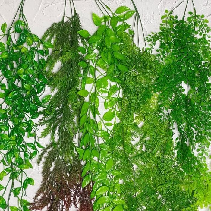 Tanaman rambat plastik palsu hias artificial dekorasi