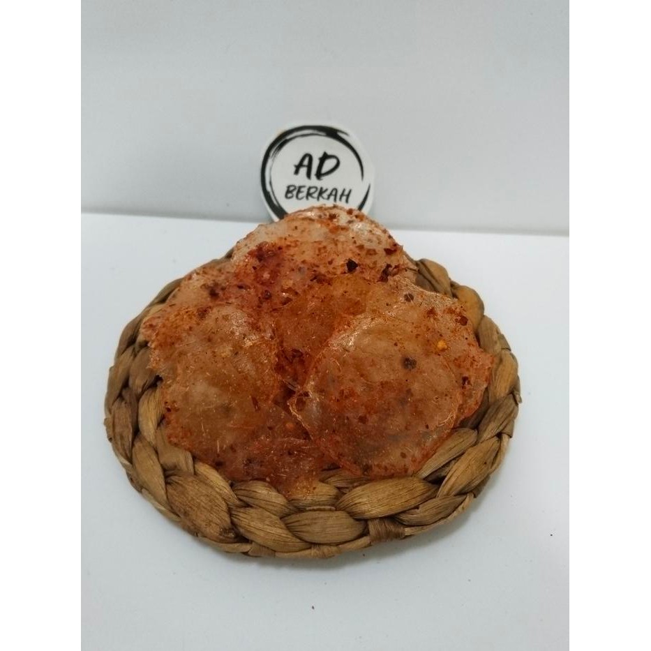 

Kripik Kaca Pedas Gurih Renyah Kemasan 500 Gram - Snack Kering Asin - Food, Cemilan, Kripca Camilan