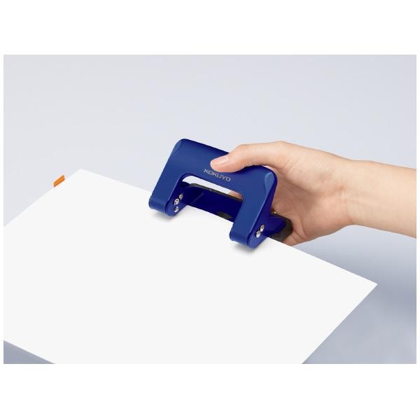 

Pembolong Kertas Kokuyo - 2 Hole Punch Rakuake - Maksimum 17Lembar