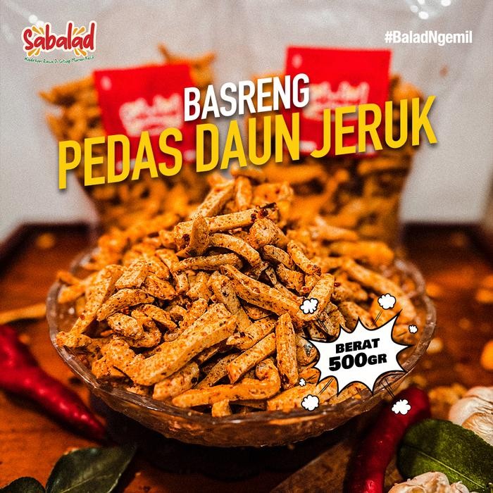 

Basreng Pedas Daun Jeruk Kemasan 500 Gram Cemilan Kriuk Gurih & Renyah, Cocok untuk Ngemil & Teman
