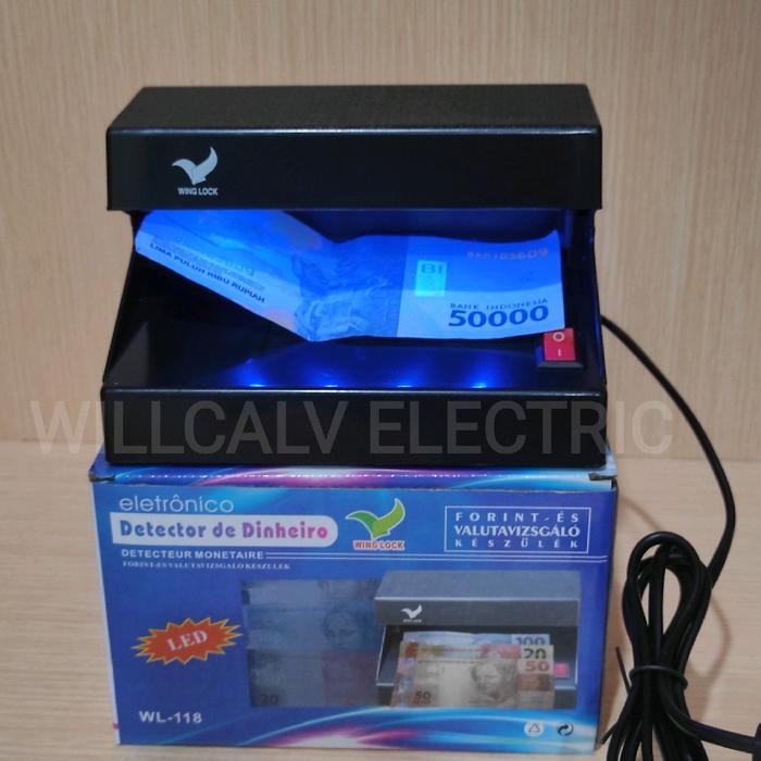 

Lampu Deteksi Uang / Money Detector Led 4W Wing Lock Wl-118