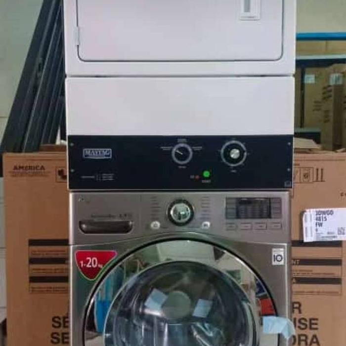 Mesin Laundry Non Coin Mesin Cuci LG & Mesin Pengering Maytag