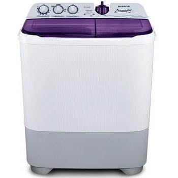 SHARP Mesin Cuci 2 tabung - ES-T85CR-BK/VK/PK / EST85CR