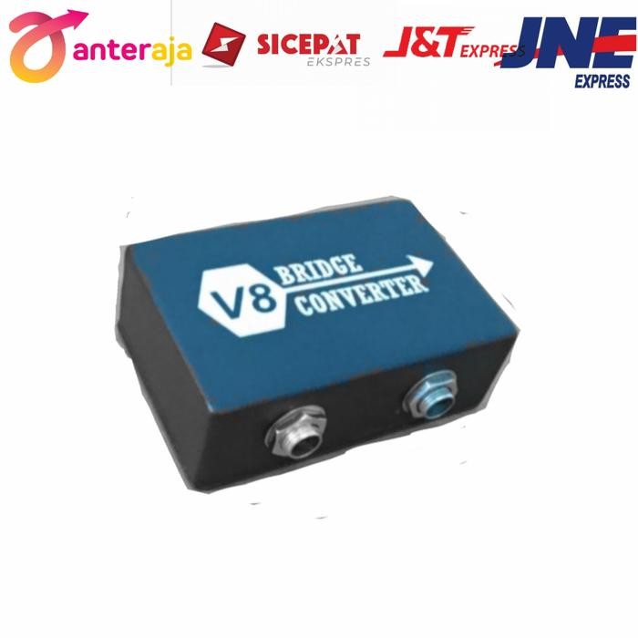 Converter SoundCard V8 untuk Gitar 2 Input
