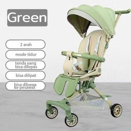 Stroller kereta dorong bayi lipat 2 arah / stroller traveling / baby stroller