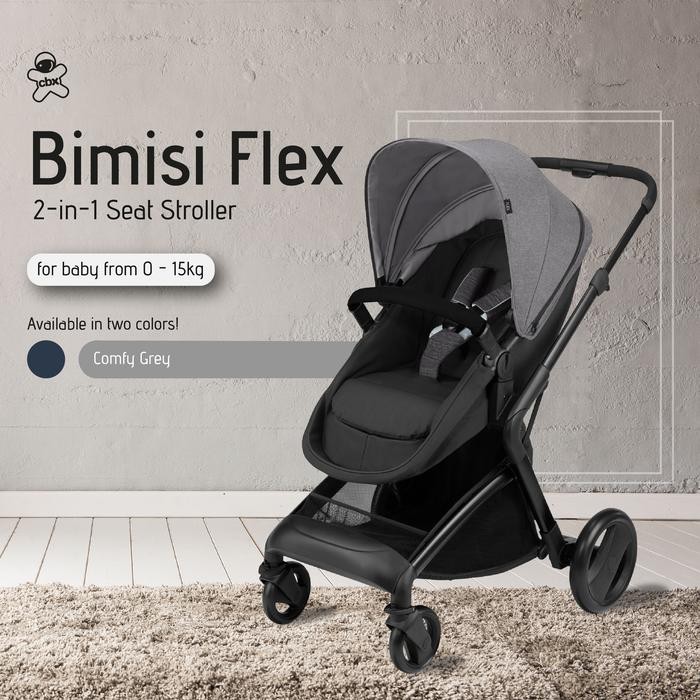 Cbx Stroller Bimisi Flex RBA Grey 518002215
