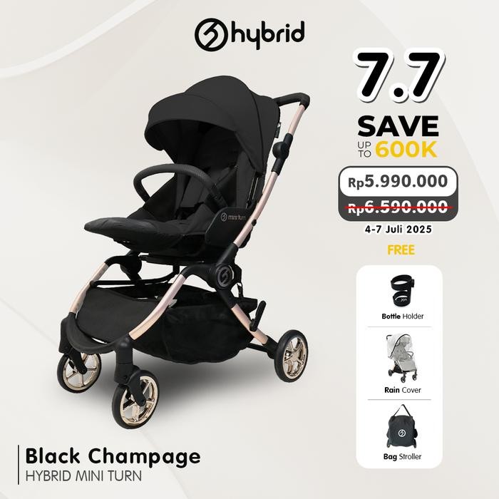 Hybrid Mini Turn Stroller Stroller Reversible Seat Stroller 360 derajat Stroller Bayi Stroller Baby