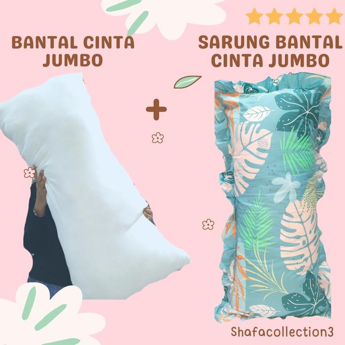 New Bantal Cinta dan Sarung Jumbo