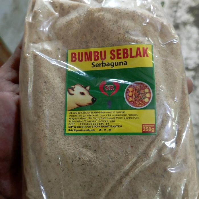 

New bumbu seblak ( 250 gram )serbaguna bungbu murah asli CAp SR.kaldu sapi yg di buat dari bahan