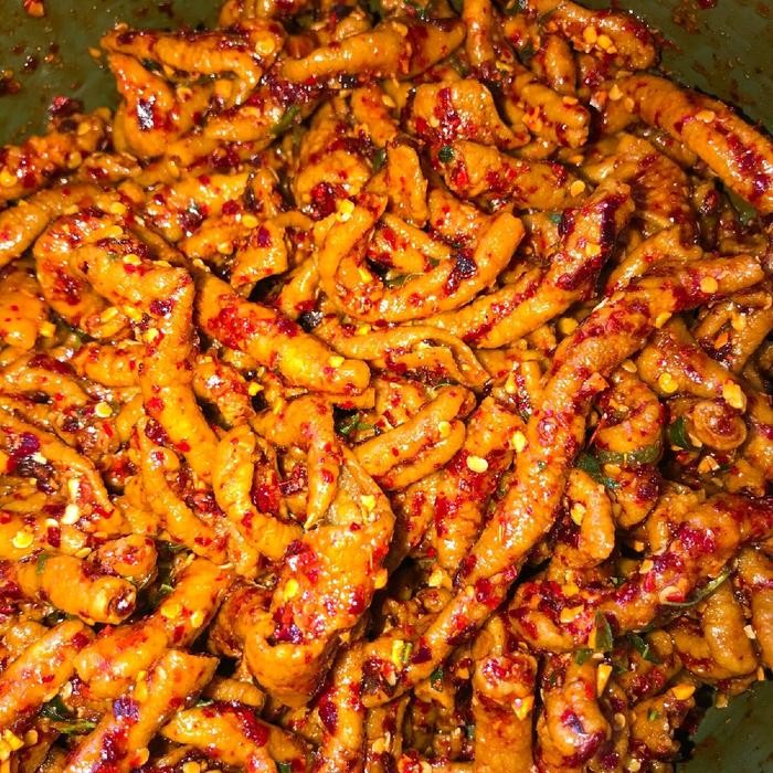 

New KRIPIK USUS SULTAN PEDAS DAUN JERUK 1KG Snacks keripik snack murah crispy cemil an