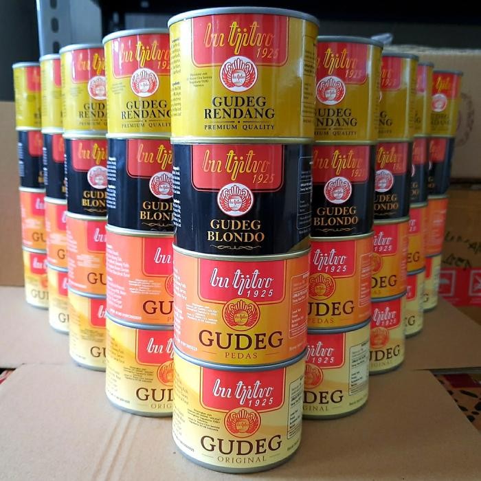 

New Gudeg Kaleng Bu Tjitro Paket Reseller All Varian - 24Pcs