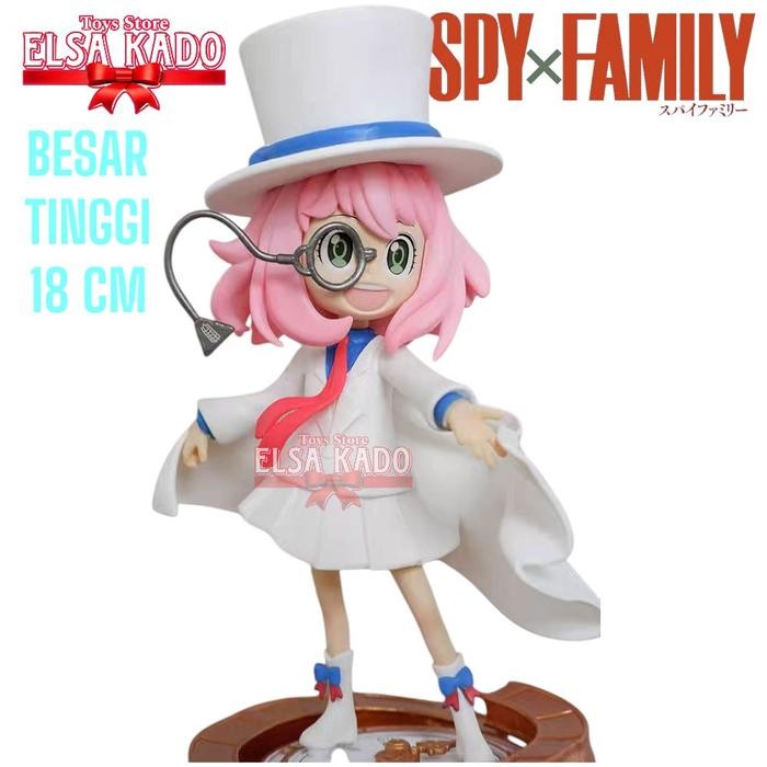 Action Figure Spy X Family Anya Forger 18Cm Cosplay Kaito Kid Anime Detective Conan DiskonR020725A