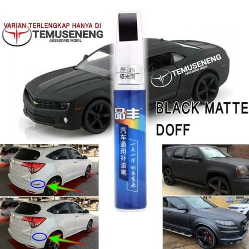 BLACK DOFF MATTE HITAM DOP DOF WARNA SPIDOL CAT DEMPUL FIX PRO *