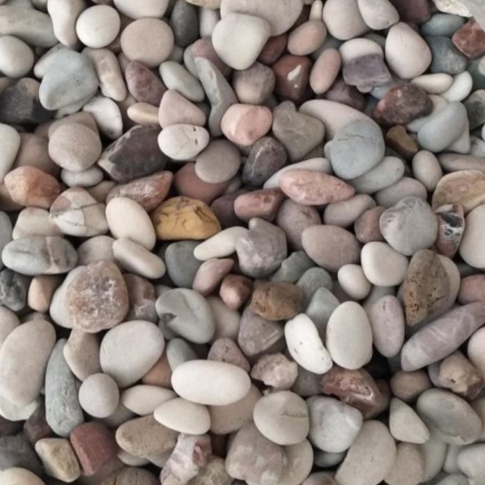 Batu Koral Pancawarna / Batu Koral Kerikil Putih *