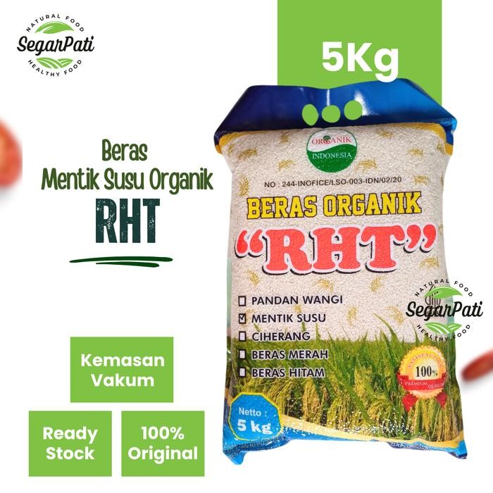 

Laura.Mart1 5Kg Beras Mentik Susu Organik Premium Rht Bersertifikat