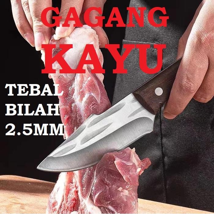 PISAU TULANG PISAU SURVIVAL PISAU DAGING PISAU KOKI PISAU JEPANG SUPER TAJAM PISAU OUTDOOR
