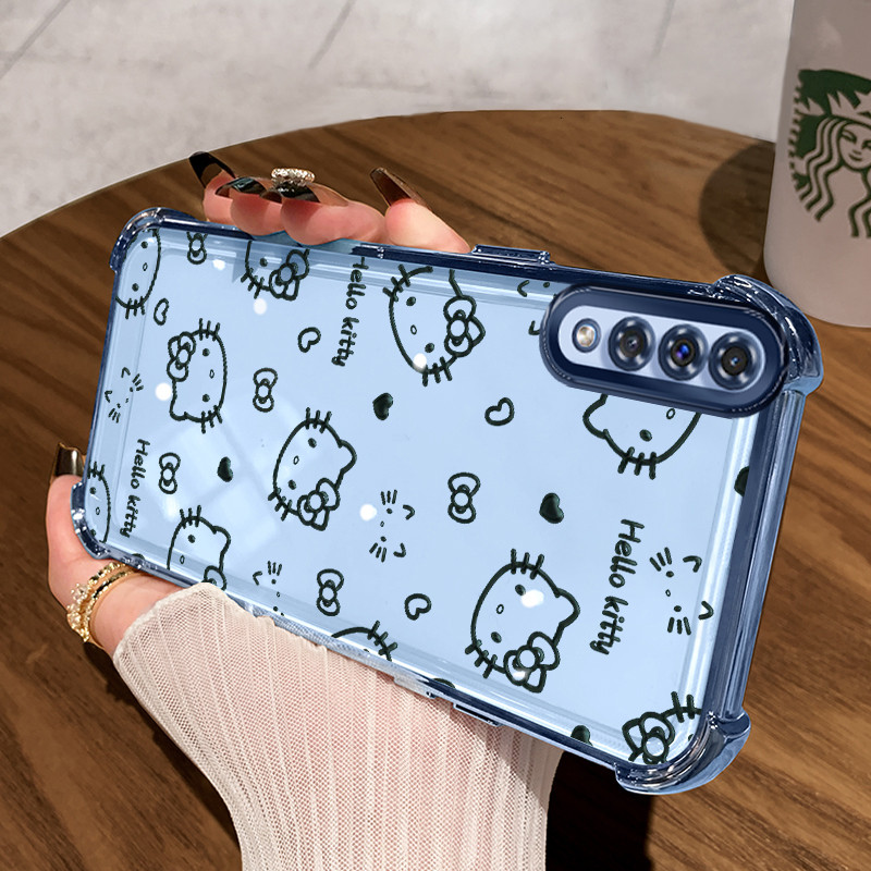 Casing Hp untuk Samsung A50 A50s A30s Case Casing Gambar kartun Kesing HP Softcase Seluler Kasus Pel