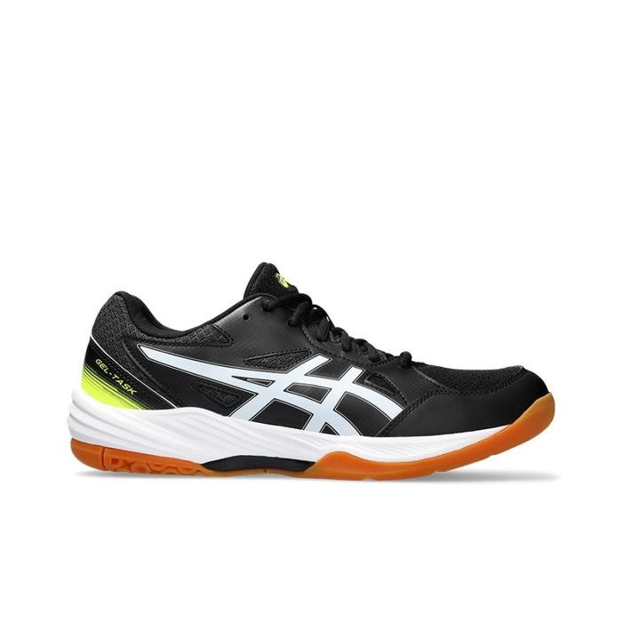 Sepatu Voli ASICS Men Gel Task 3 Standard Black / White 1071A077.002
