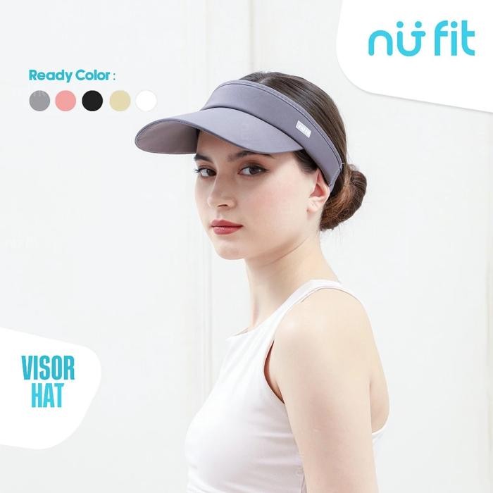 AirFit - Topi Olahraga Wanita Sport Hijab Visor Hat Wanita Topi Golf Olahraga Wanita Anti UV