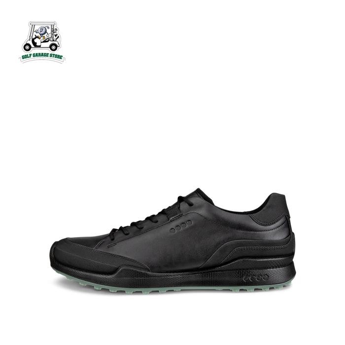 ECCO BIOM HYBRID LEATHER GOLF SHOES MEN'S - BLACK