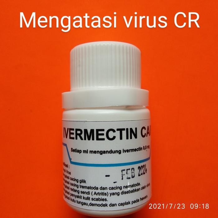 READY ivermectin oral,obat demodek,obat kutu,kucing,kelinci,scabies new